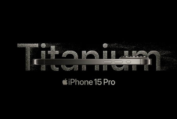 iPhone 15 Pro: cornice in titanio