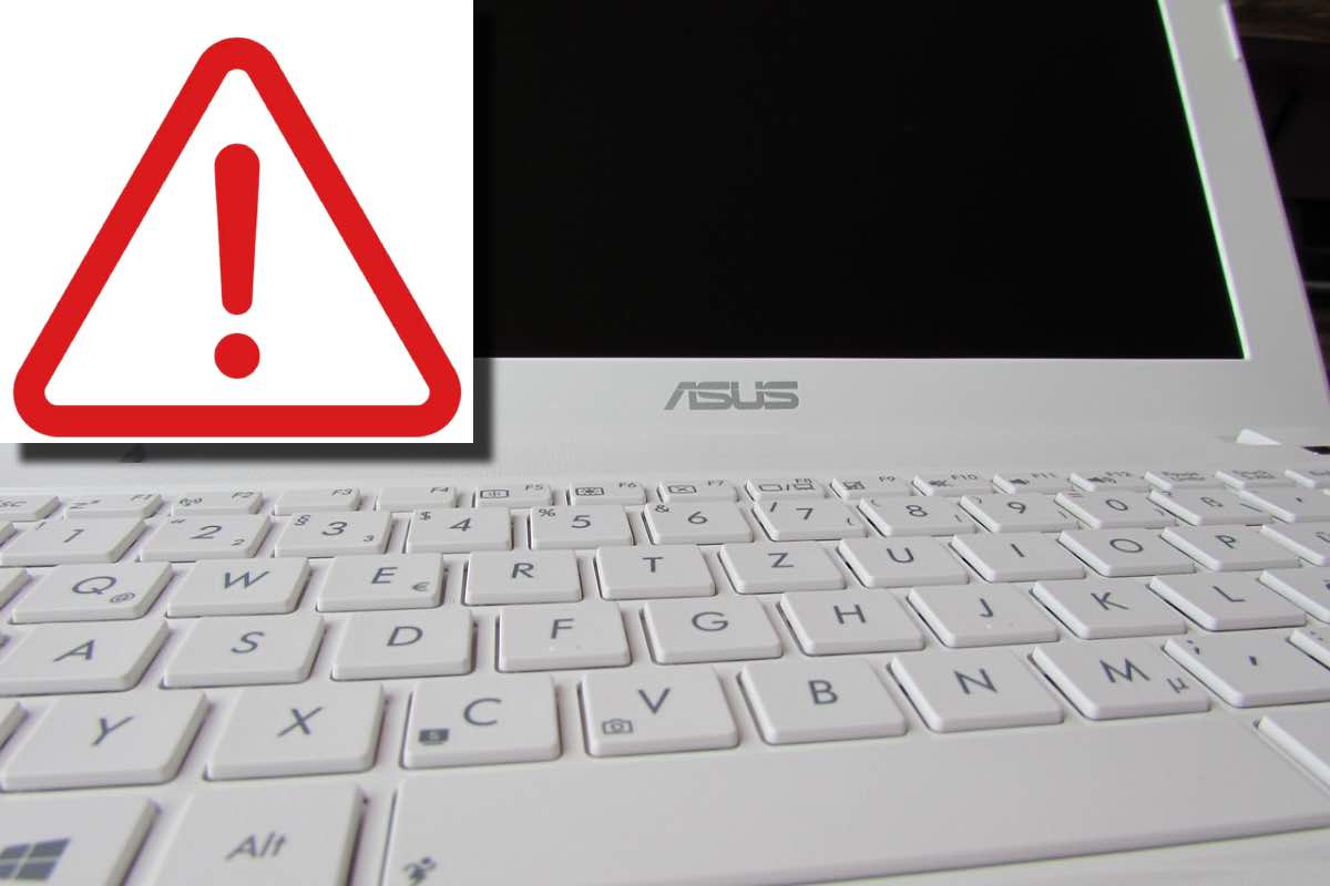 Asus notebook problema