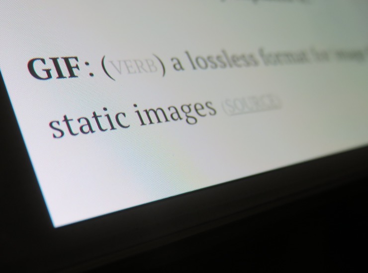 GIF definizione su dizionario in inglese
