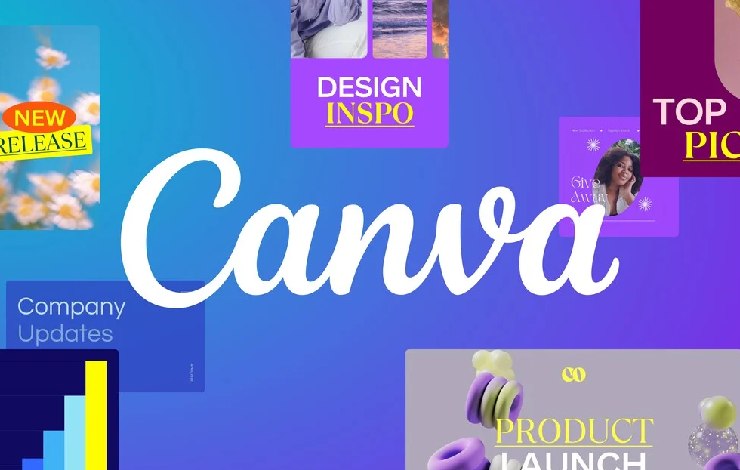 Logotipo di Canva con ispirazioni